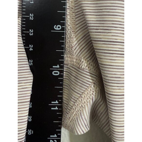 Lululemon Wunder Under Womens High-Rise Crop Leggings Sz 8 Heathered Light‎ Pink - Picture 11 of 12